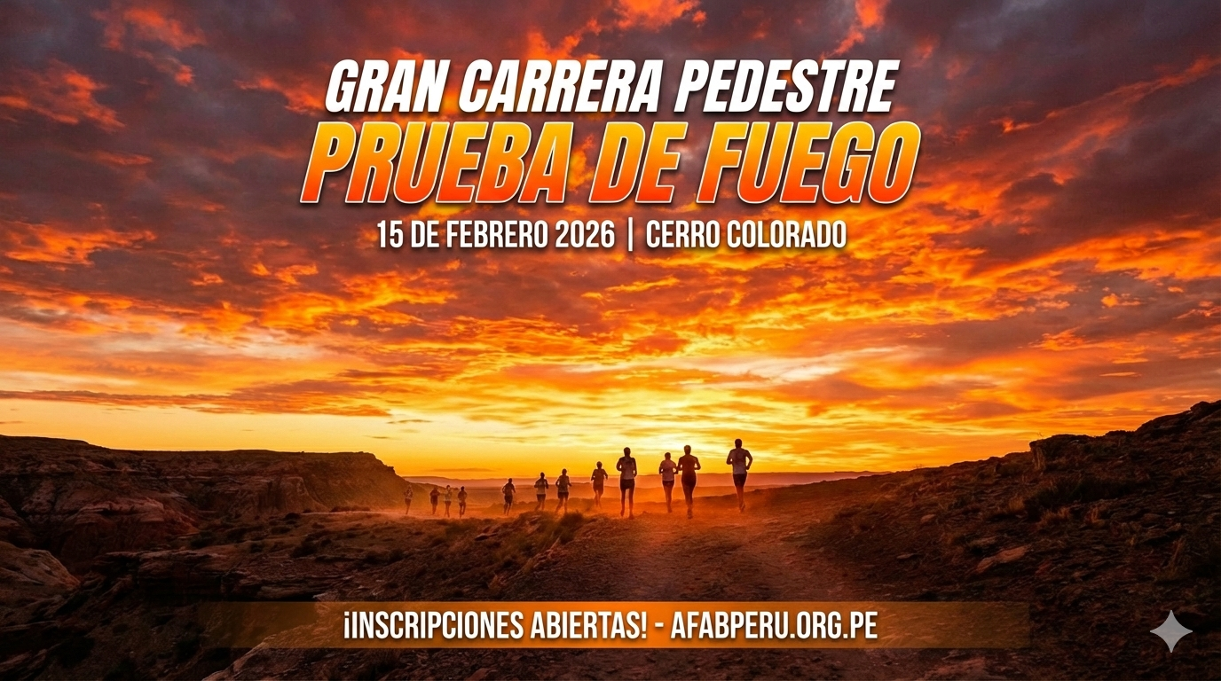 GRAN CARRERA PEDESTRE "PRUEBA de FUEGO"