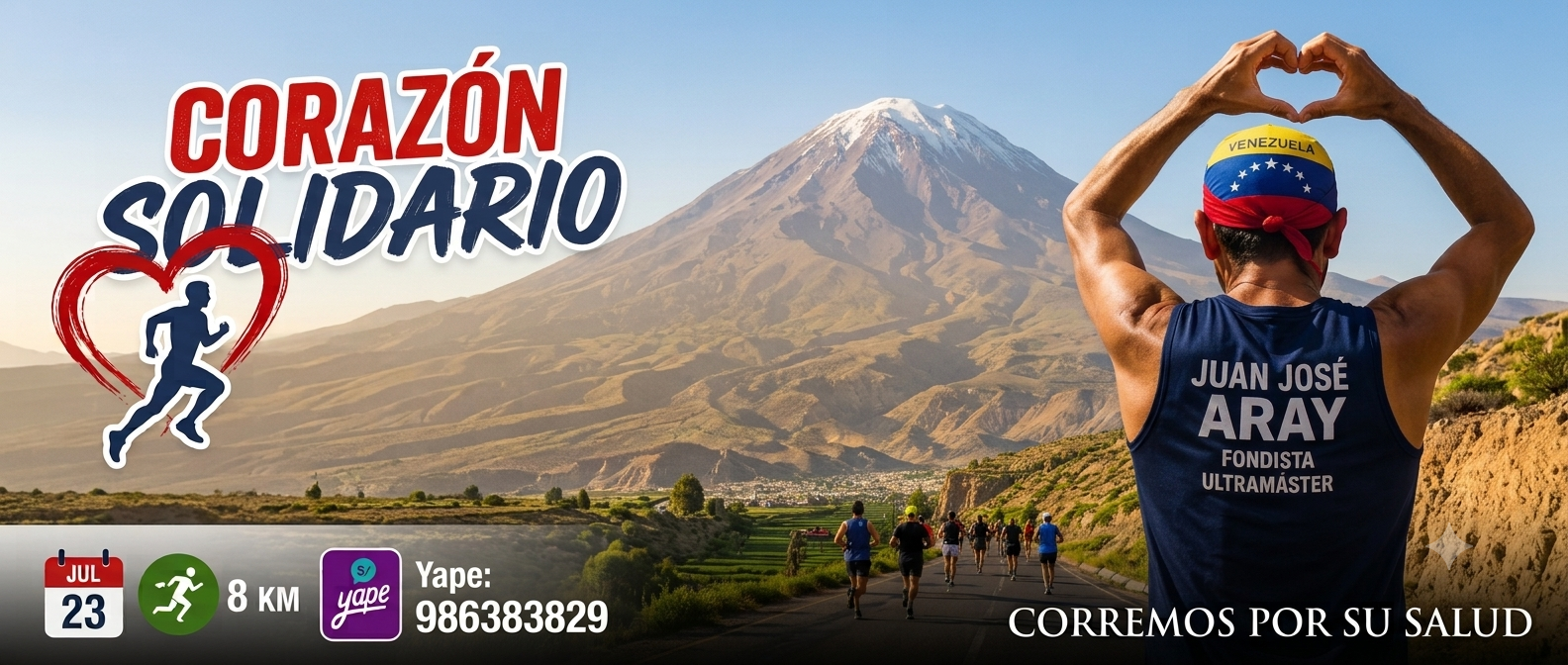 " CORAZÓN SOLIDARIO "    Gran Carrera de Solidaridad 