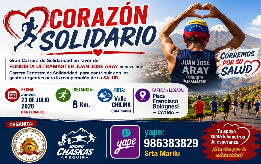" CORAZÓN SOLIDARIO "    Gran Carrera de Solidaridad 